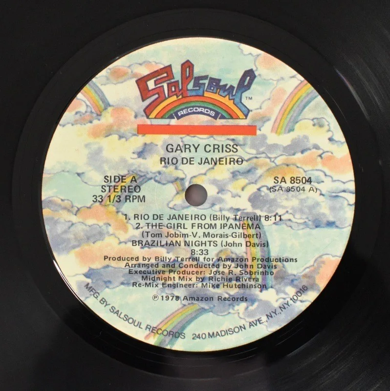 Gary Criss - Rio De Janeiro [LP], image 2