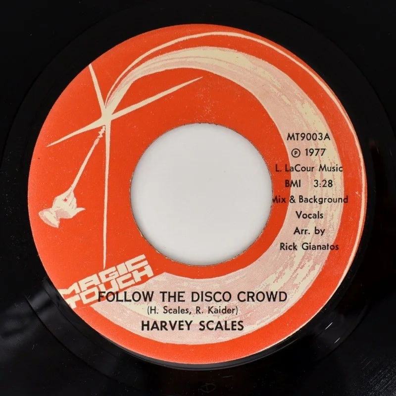 Harvey Scales - Follow The Disco Crowd / Love Thief [7-inch], изображение 2