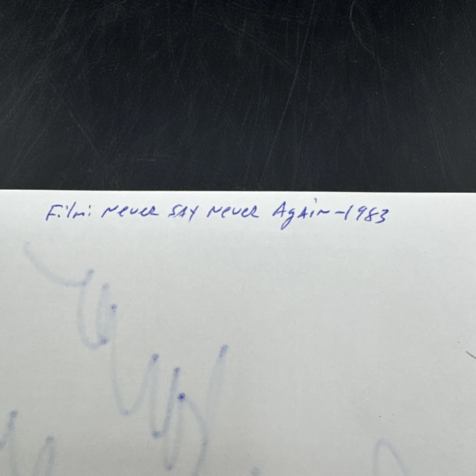 Barbara Carrera — 👀 BARBARA CARRERA Never Say Never Again SIGNED Autograph 3x5 Index Card 👀, изображение 5