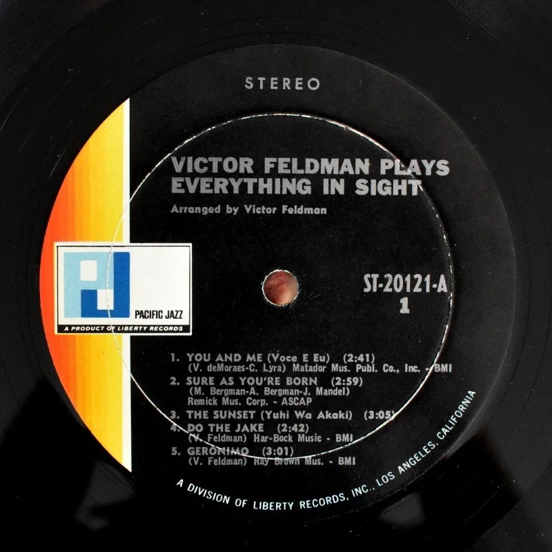 Victor Feldman - Plays Everything In Sight [LP], image 3