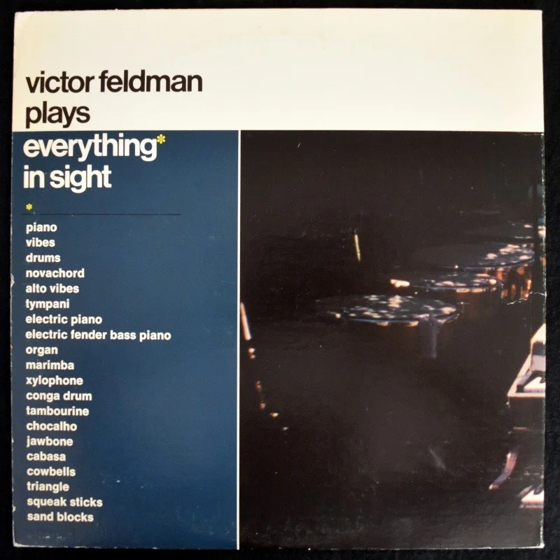 Victor Feldman - Plays Everything In Sight [LP], image 4