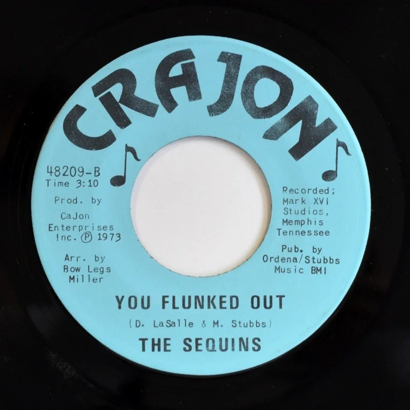 The Sequins - It Must Be Love / You Flunked Out (7" Vinyl), image 2