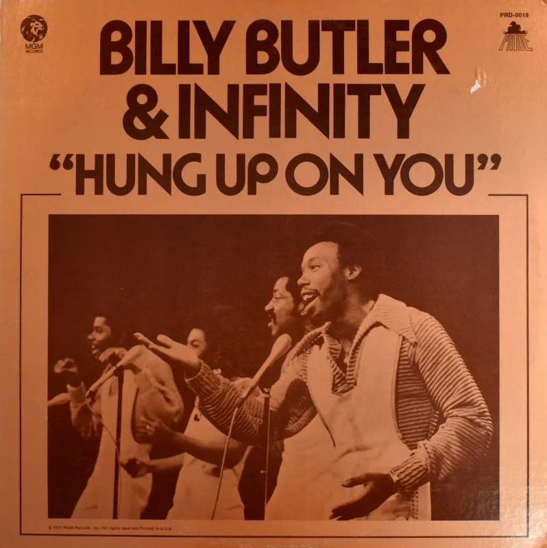 Copy: Billy Butler & Infinity - Hung Up On You (Promo LP), изображение 2