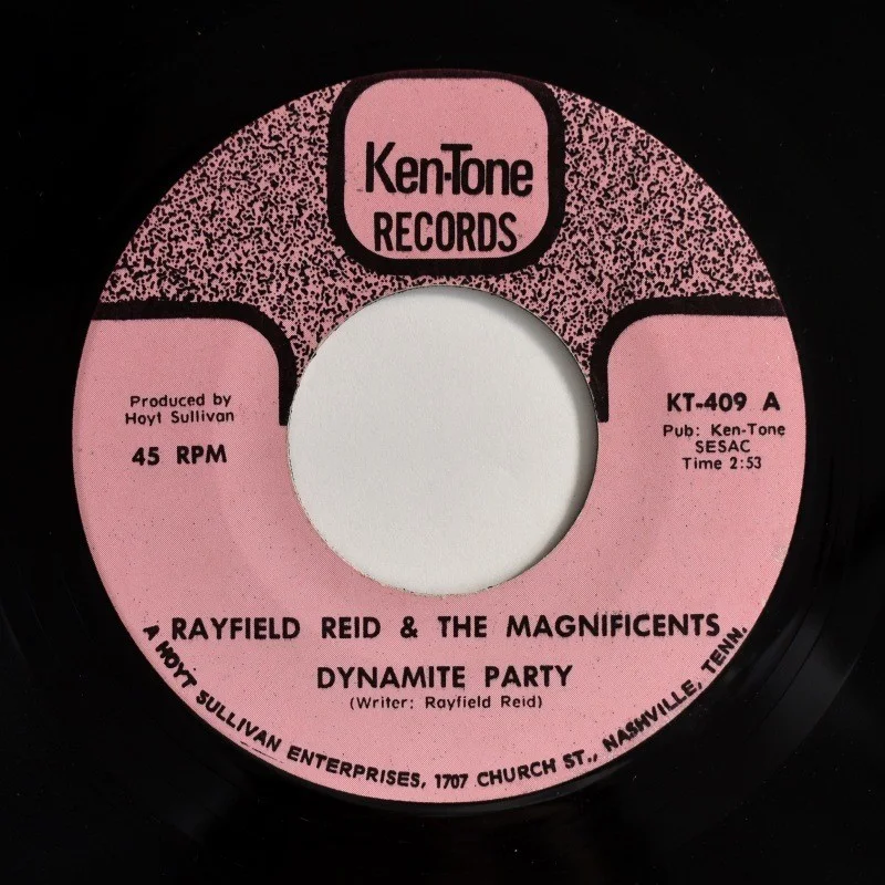 Rayfield Reid & The Magnificents - Dynamite Party / Treat You Right (7"), изображение 2
