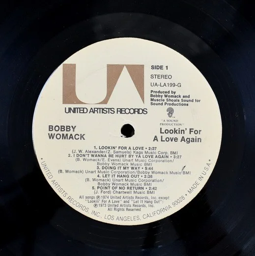Bobby Womack - Lookin' For A Love Again [LP], image 3