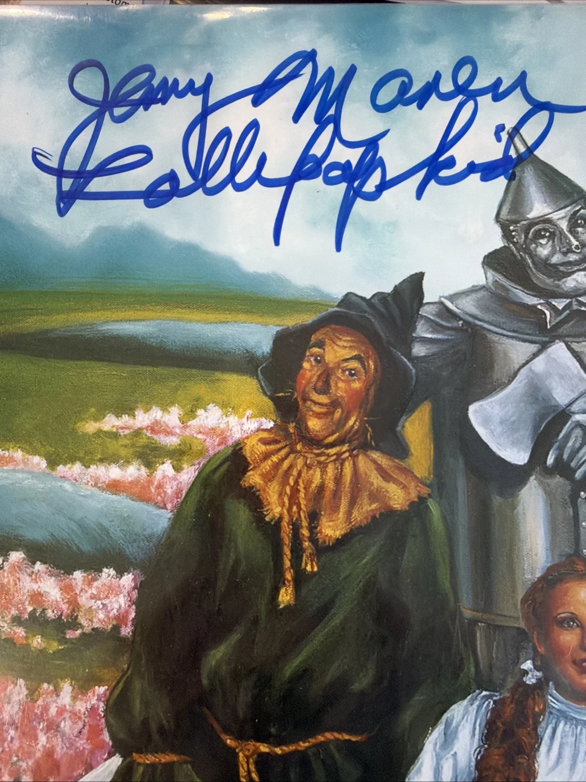 Wizard of Oz Signed 11x14 Photo Judy Garland + Cast JSA COA Autograph Poster, изображение 4