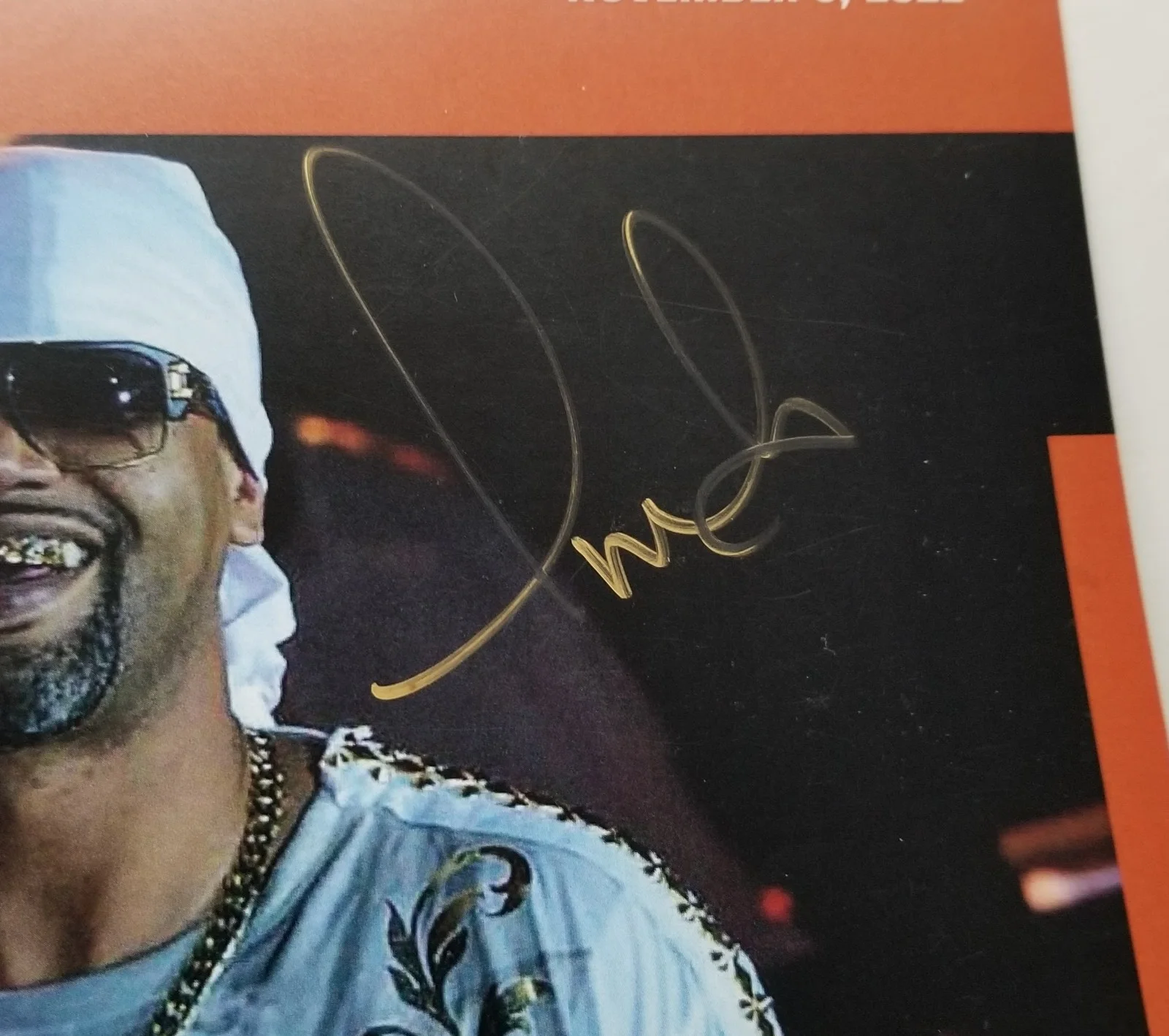 Juvenile and Twista SIGNED 8.5x11 Concert Show Promo Photo #1 JSA COA Autograph, изображение 2