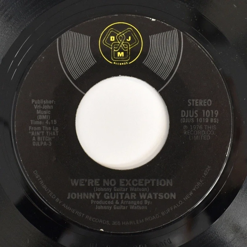 Johnny Guitar Watson - Superman Lover / We're No Exception [7inch], image 2