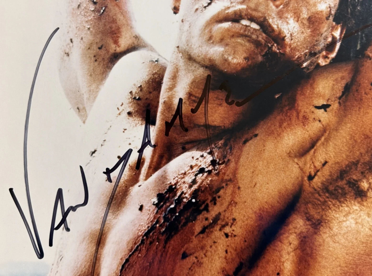 Jean-Claude Van Damme Signed 8x10 Universal Soldier Photo + Comic, изображение 2