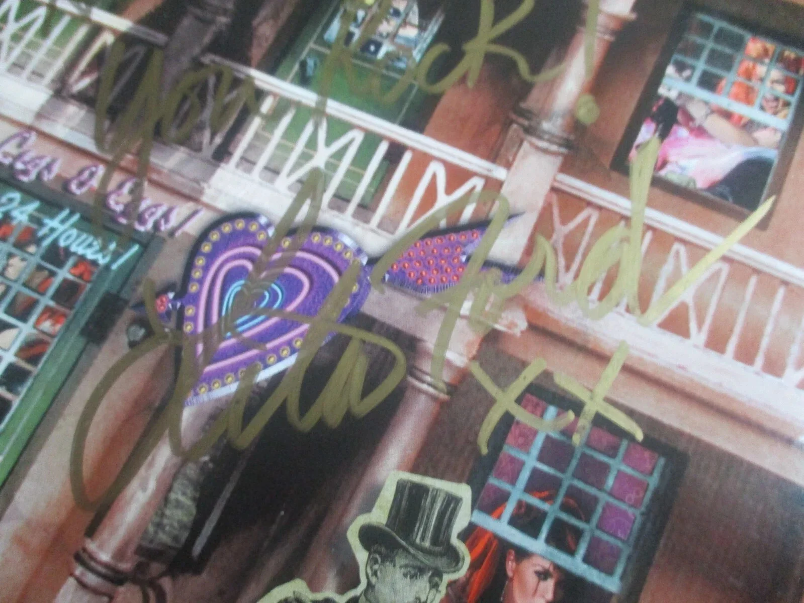 LITA FORD (THE RUNAWAYS) AUTHENTIC AUTOGRAPHED/SIGNED VINYL RECORD ALBUM COVER, изображение 4