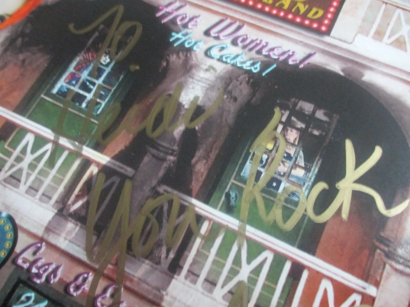 LITA FORD (THE RUNAWAYS) AUTHENTIC AUTOGRAPHED/SIGNED VINYL RECORD ALBUM COVER, изображение 5