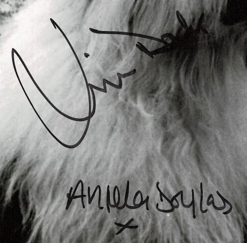 Angela Douglas Jim Dale — Angela Douglas & Jim Dale signed autographed 8x10 photo AMCo COA 22704, изображение 2