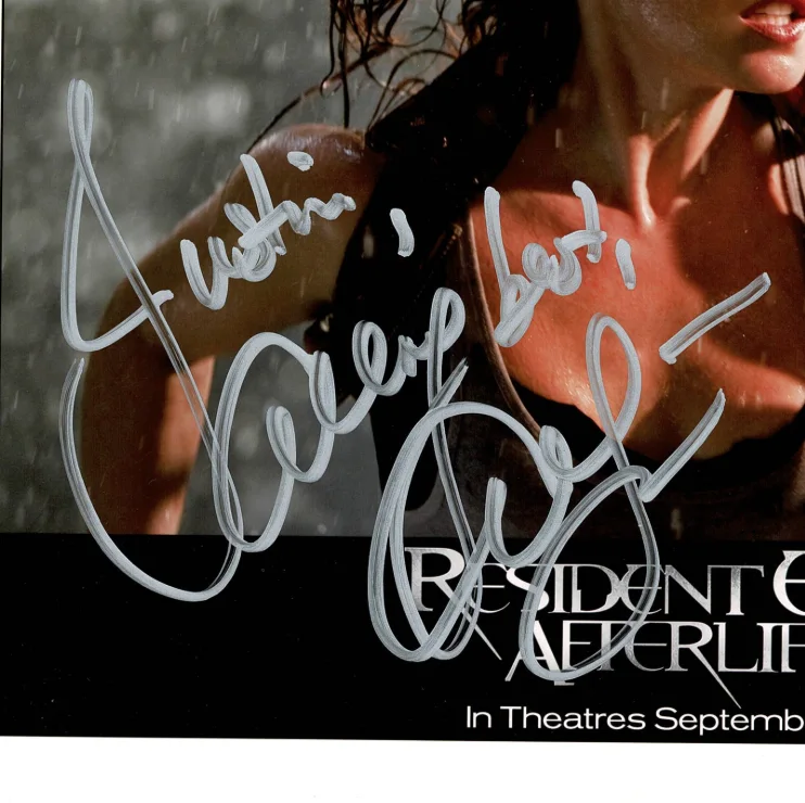 Ali Larter Landman Resident Evil Autographed Signed 8x10 Photo AMCo COA 8759, image 2