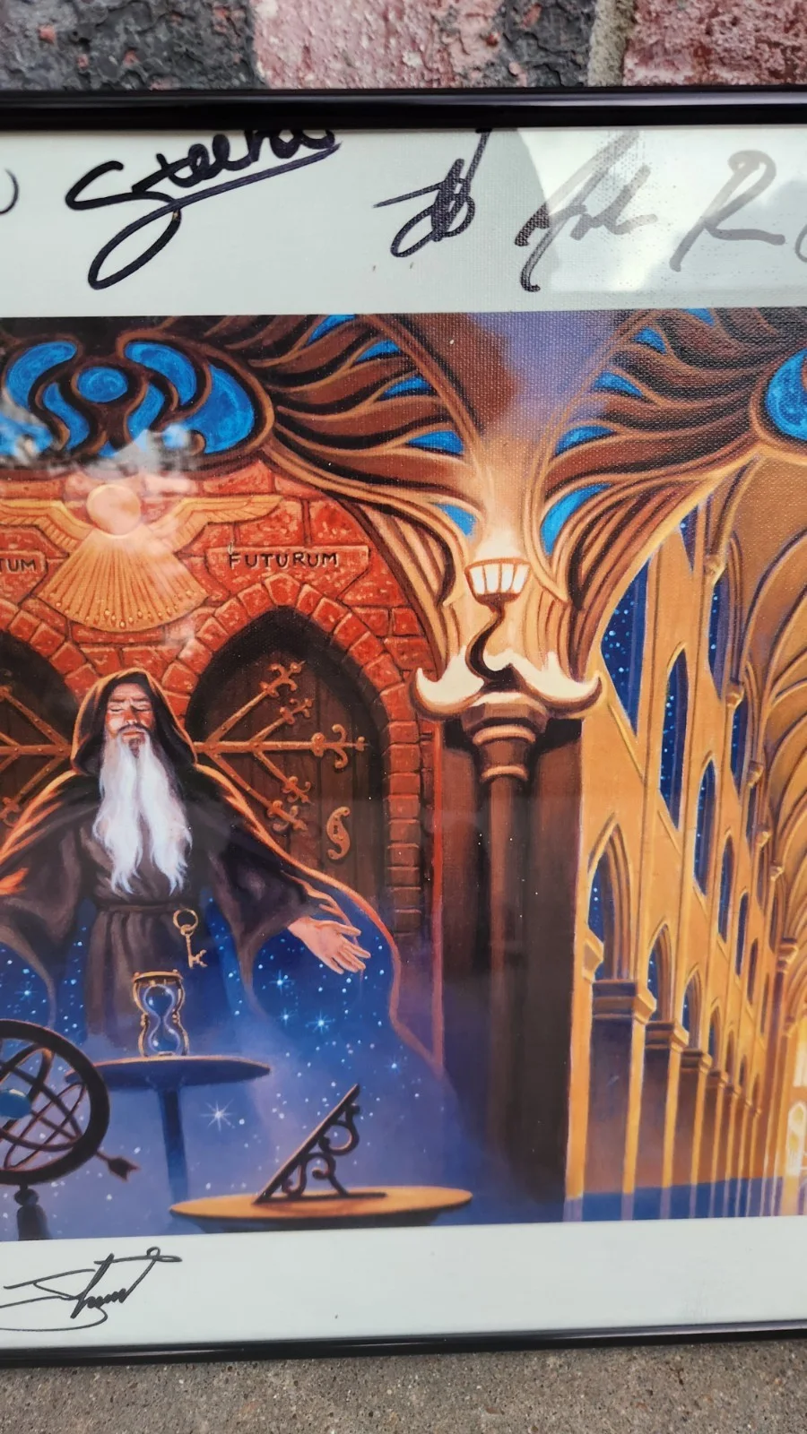 TRANS-SIBERIAN ORCHESTRA AUTOGRAPHED / SIGNED CAST 2007 Winter Tour 49" x 26", изображение 4