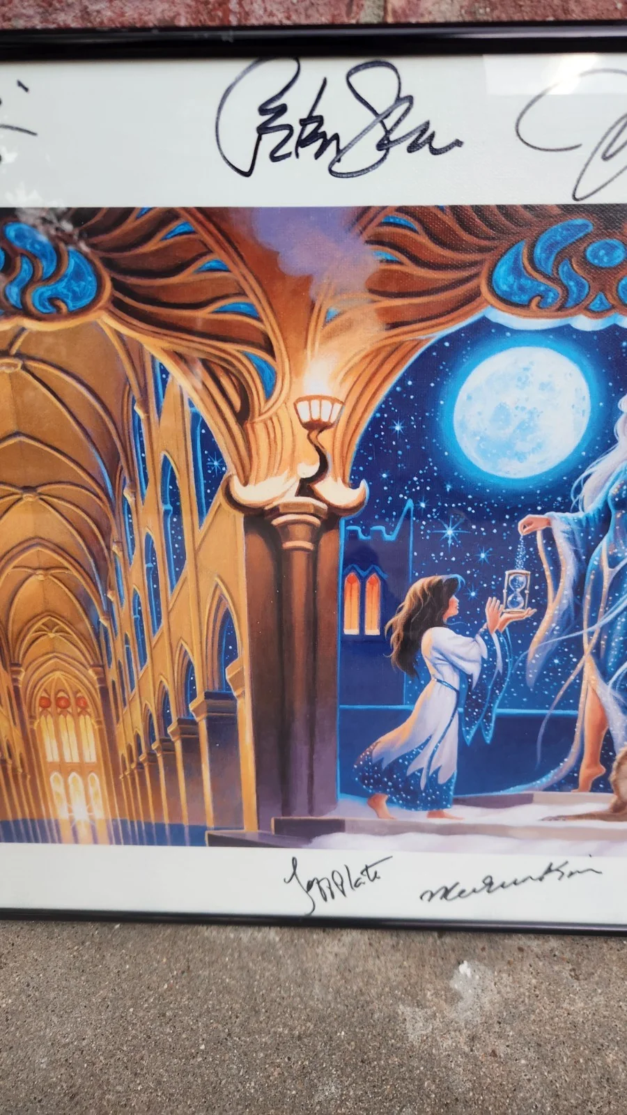 TRANS-SIBERIAN ORCHESTRA AUTOGRAPHED / SIGNED CAST 2007 Winter Tour 49" x 26", изображение 5