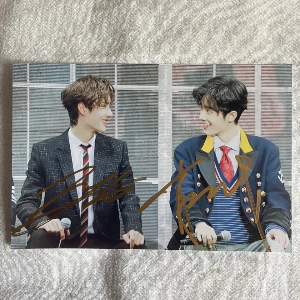 The Untamed Bjyx Xiao Zhan Wang Yibo Signed Autographed Photo Autograph 肖战 王一博, изображение 4