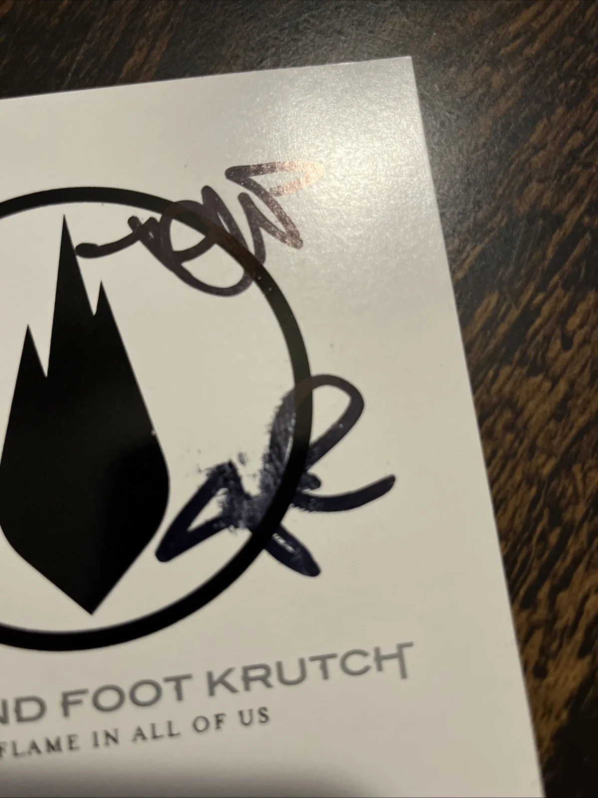 The Flame in All of Us by Thousand Foot Krutch Signed CD Book 2007, Tooth & Nail, изображение 3
