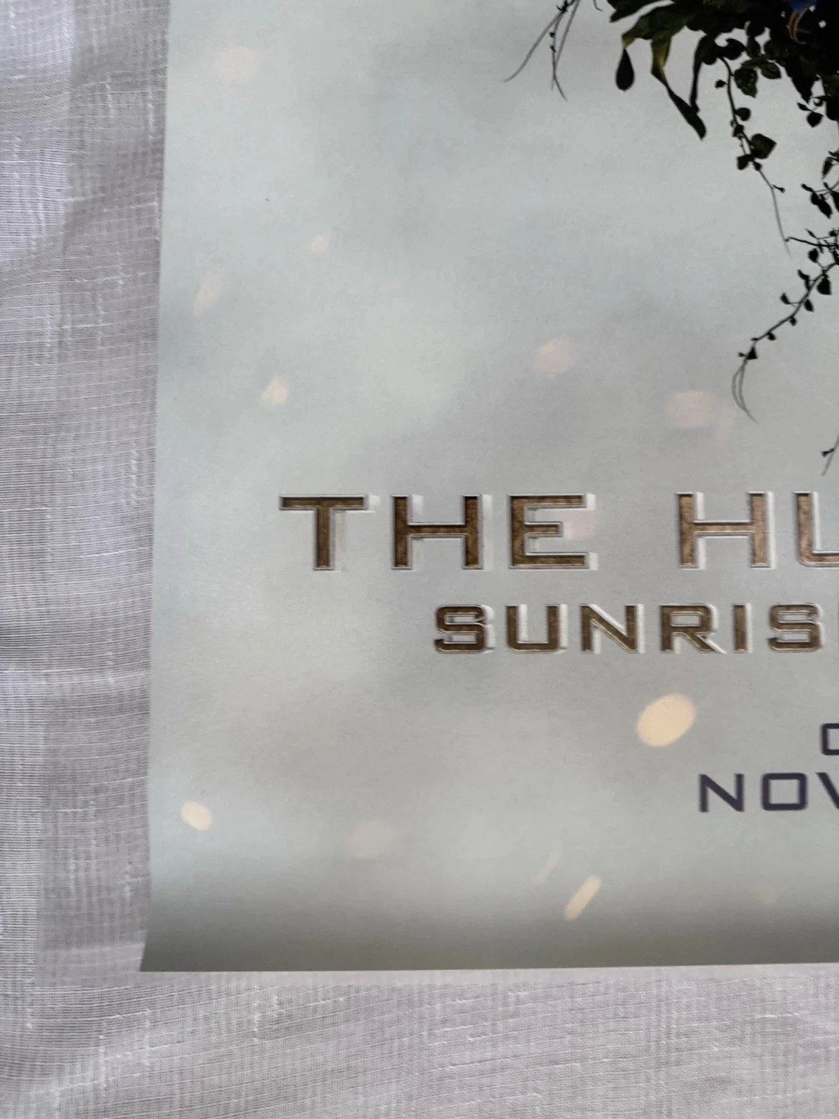 THE HUNGER GAMES: SUNRISE ON THE REAPING – ORIGINAL CINEMA OS – 27 x 40 – ROLLED, изображение 5