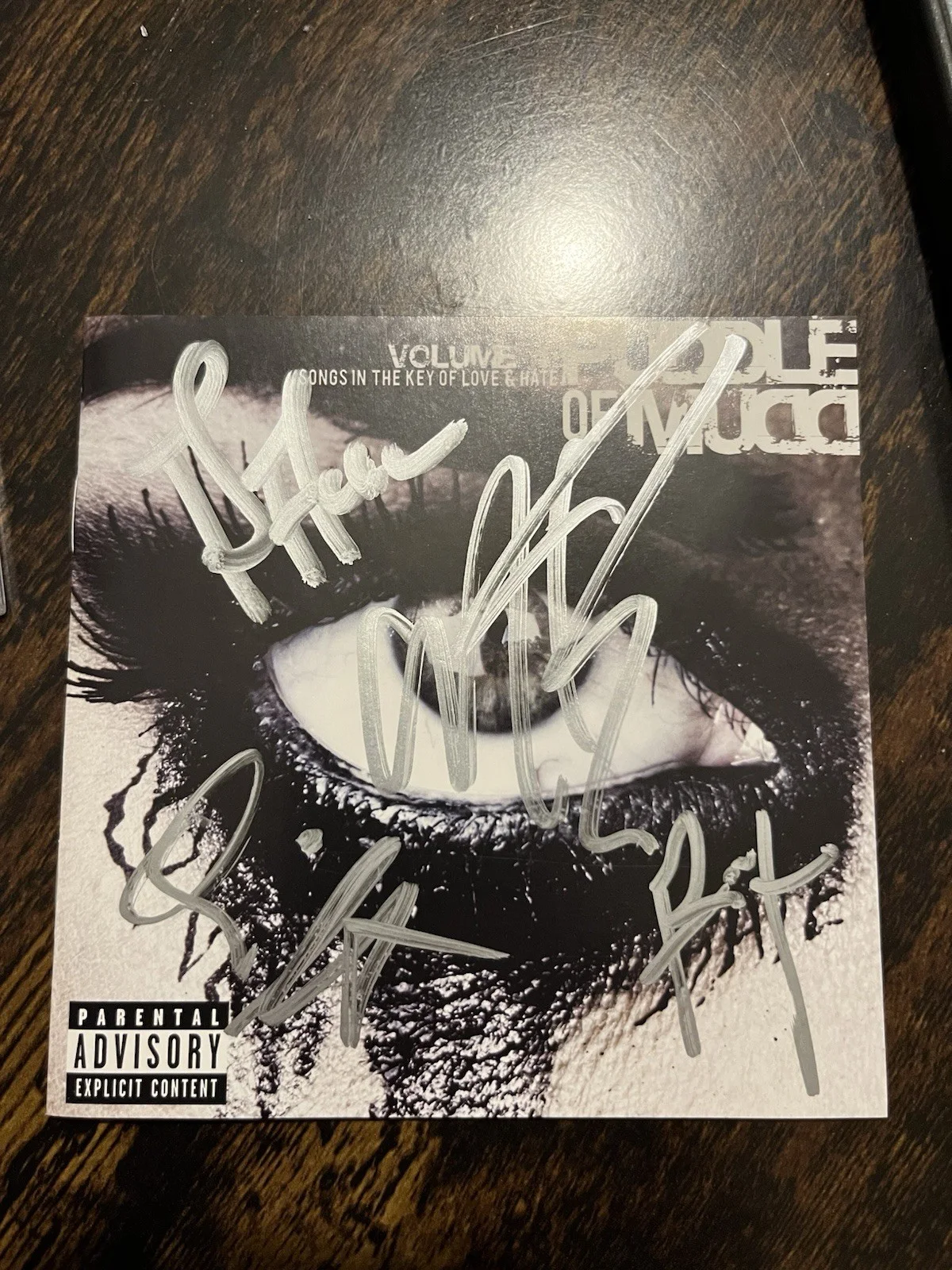 Puddle Of Mudd Songs In The Key Of Love And Hate Signed CD Full Band, image 2