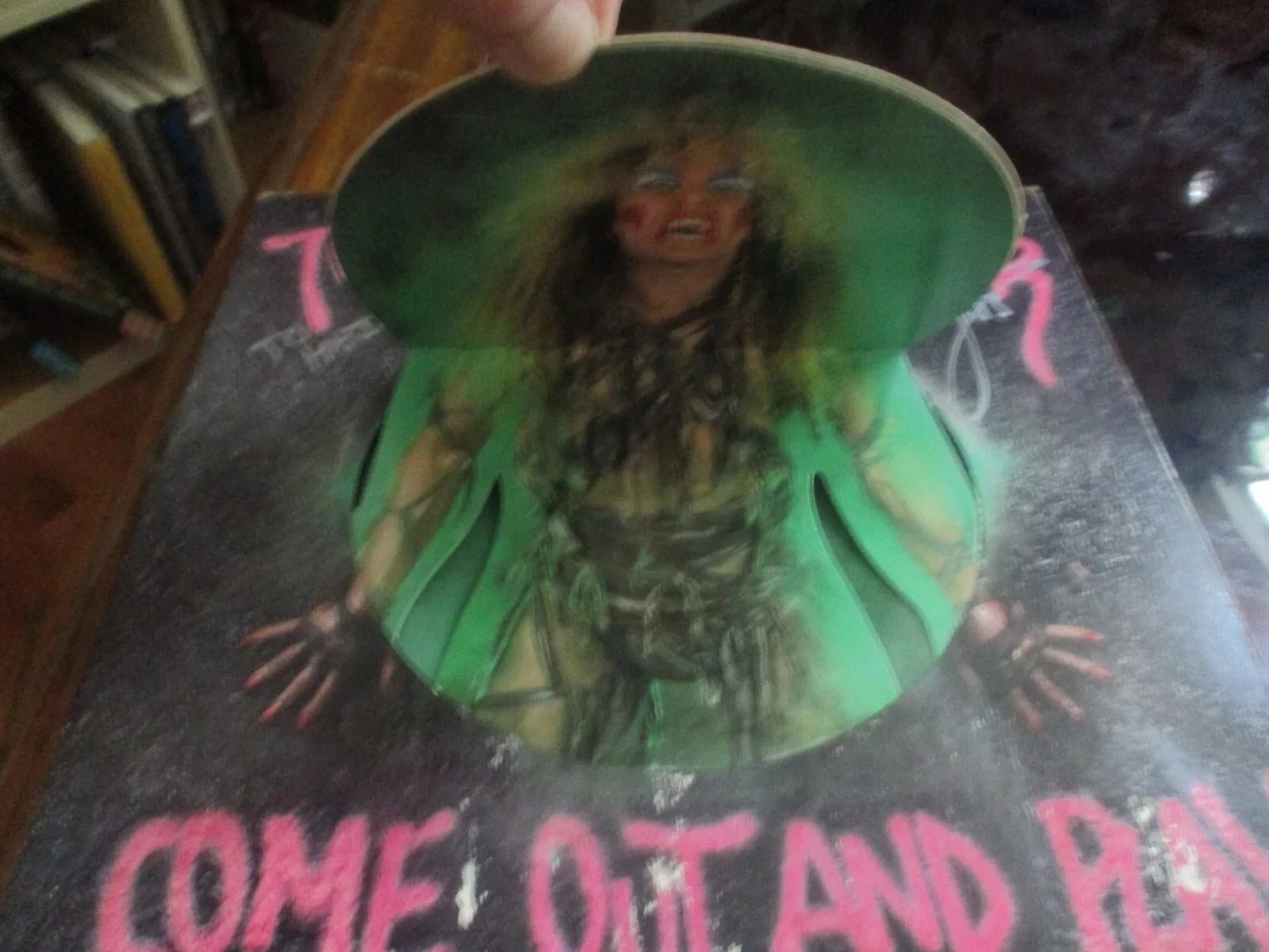 TWISTED SISTER AUTHENTIC AUTOGRAPHED/SIGNED VINYL RECORD ALBUM COVER DEE SNIDER, изображение 2