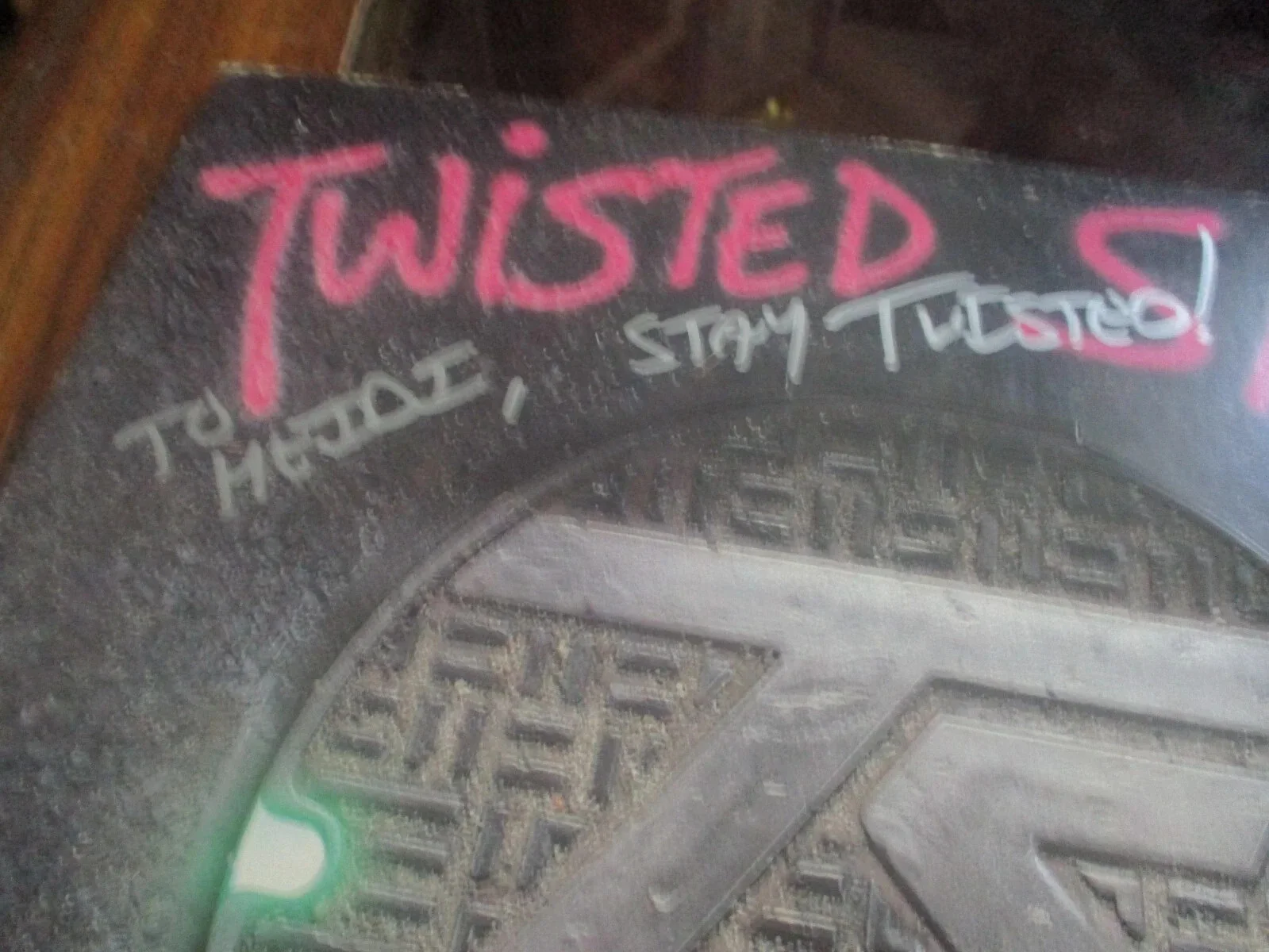 TWISTED SISTER AUTHENTIC AUTOGRAPHED/SIGNED VINYL RECORD ALBUM COVER DEE SNIDER, изображение 3