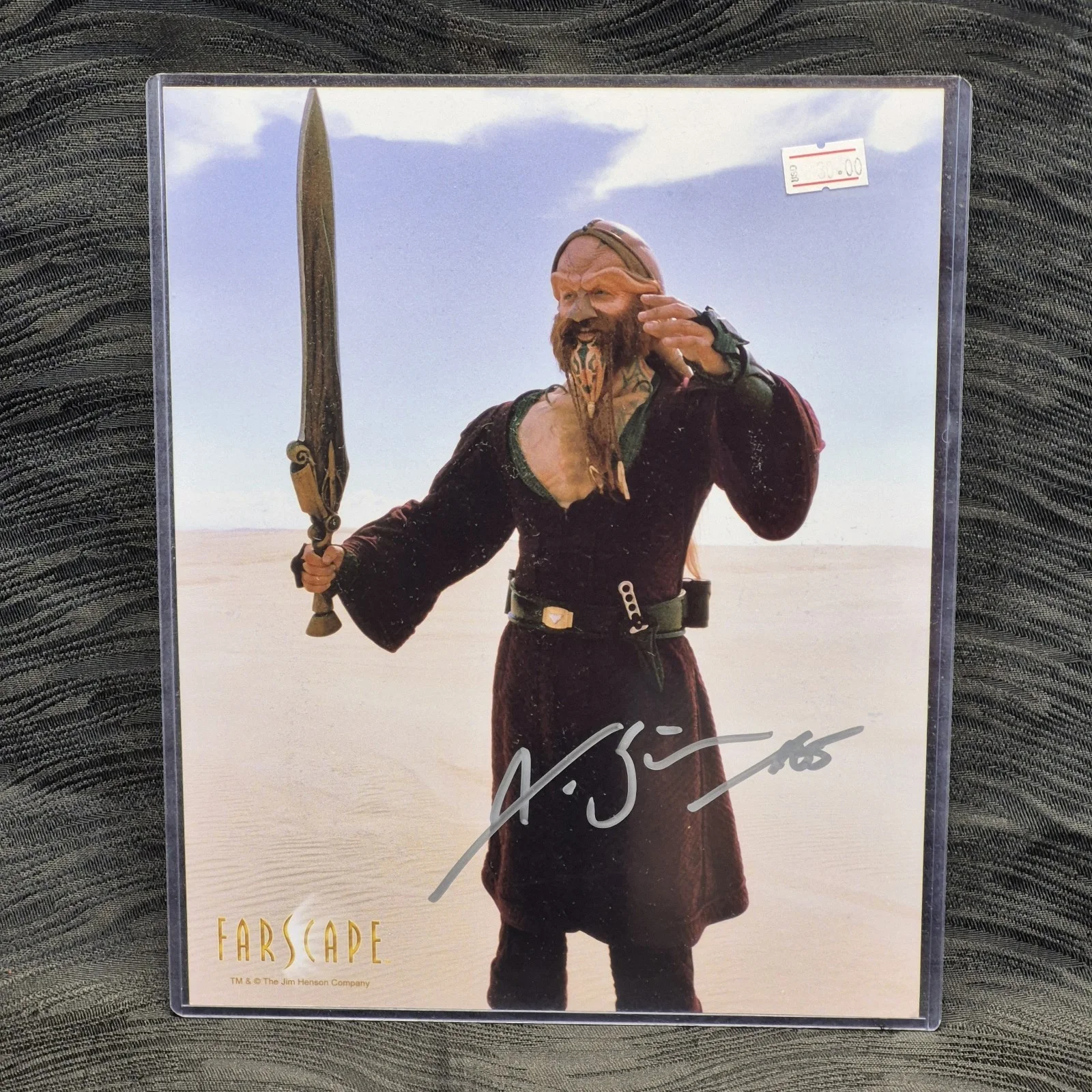 Anthony Simcoe — Anthony Simcoe Signed Farscape 8x10 Photo Ka D’Argo Autograph TV Y2k Sci Fi, изображение 2