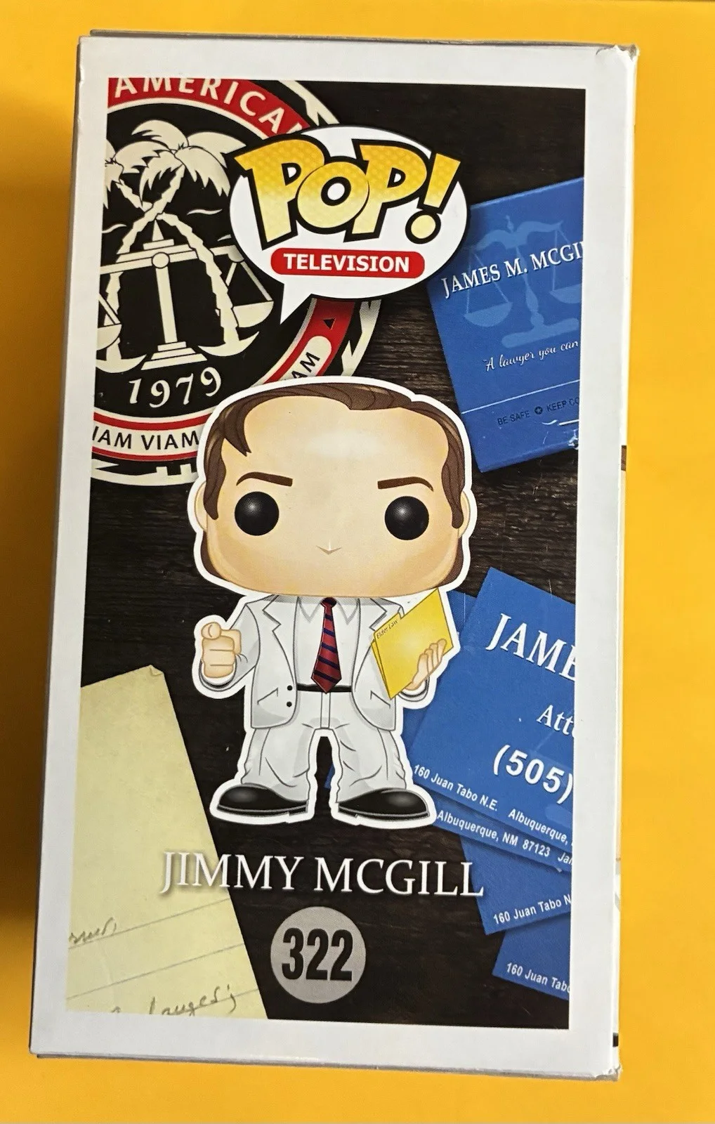 Bob Odenkirk — Bob OdenKirk Signed Jimmy McGill Better Call Funko #322 JSA/Beckett Free Ship, image 4