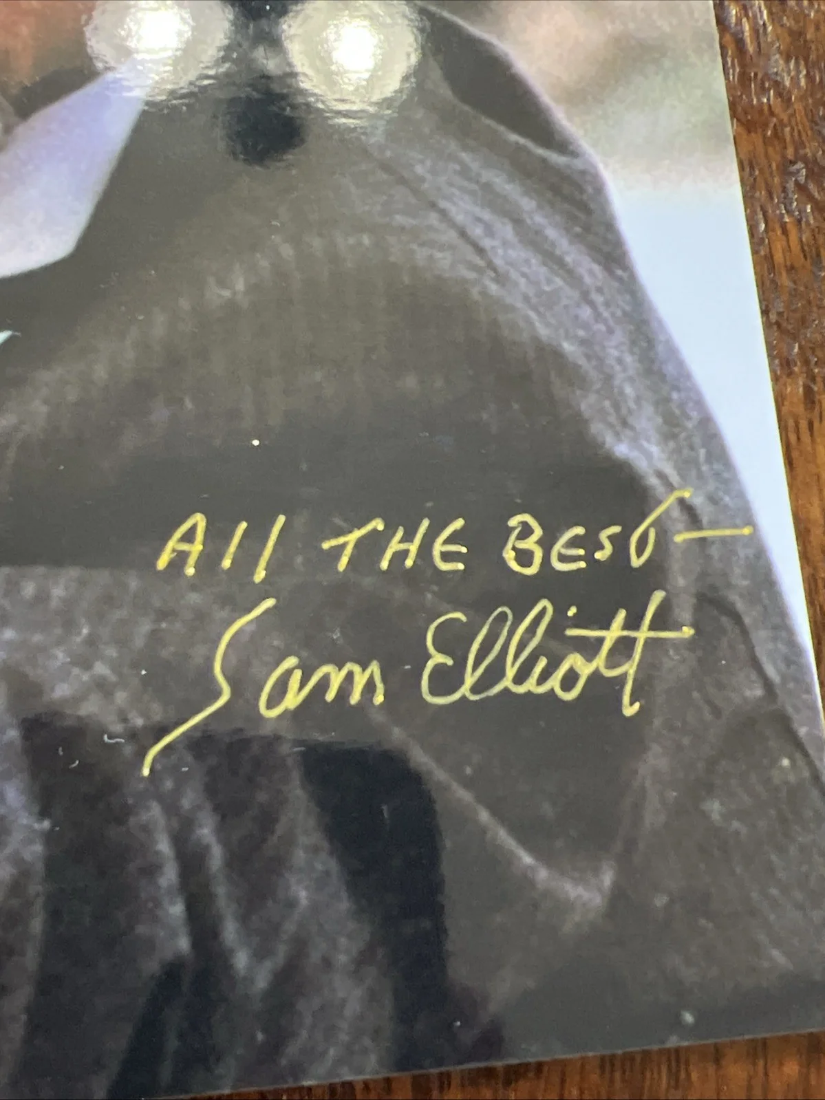 Sam Elliott — Sam Elliott Signed 8x10 Photo Beckett BAS Tombstone Autographed, изображение 2