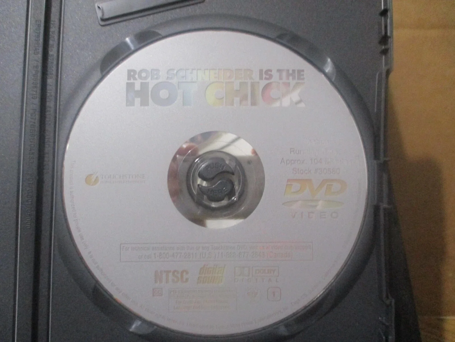 ROB SCHNEIDER — ROB SCHNEIDER AUTHENTIC AUTOGRAPHED/SIGNED THE HOT CHICK DVD COVER, image 5