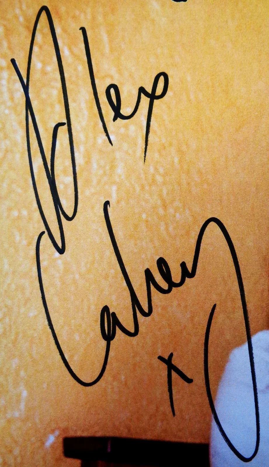 Signed ALEX LAHEY Tour POSTER In-Person w/proof 2018 Concert Autograph, изображение 3