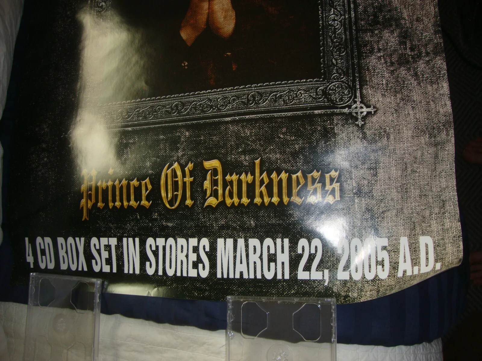 Ozzy Osbourne Prince of Darkness promo poster, image 2
