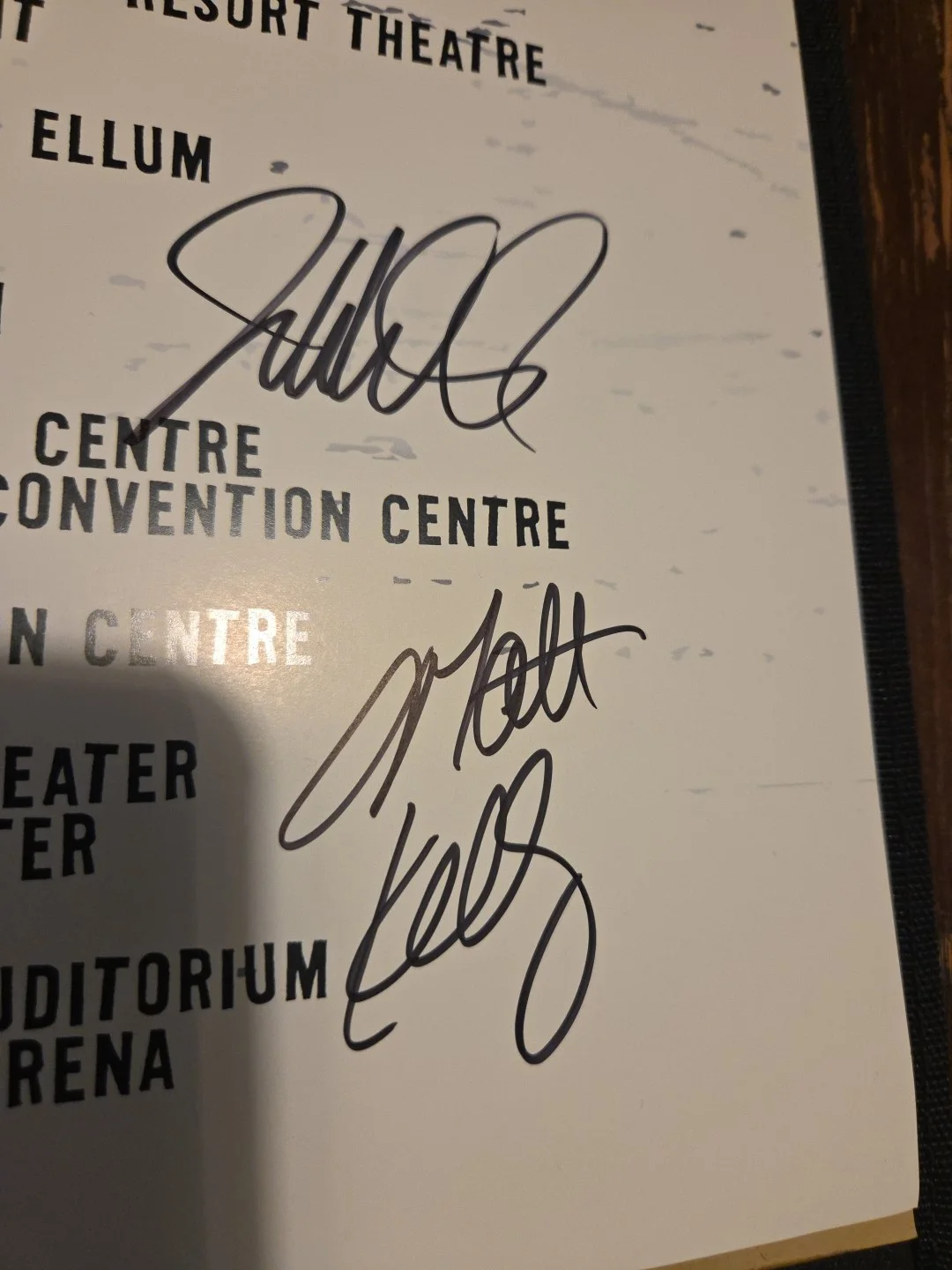 DROPKICK MURPHYS SIGNED By Full Band Minus AL AUTOGRAPHED 2024 TOUR POSTER, image 4