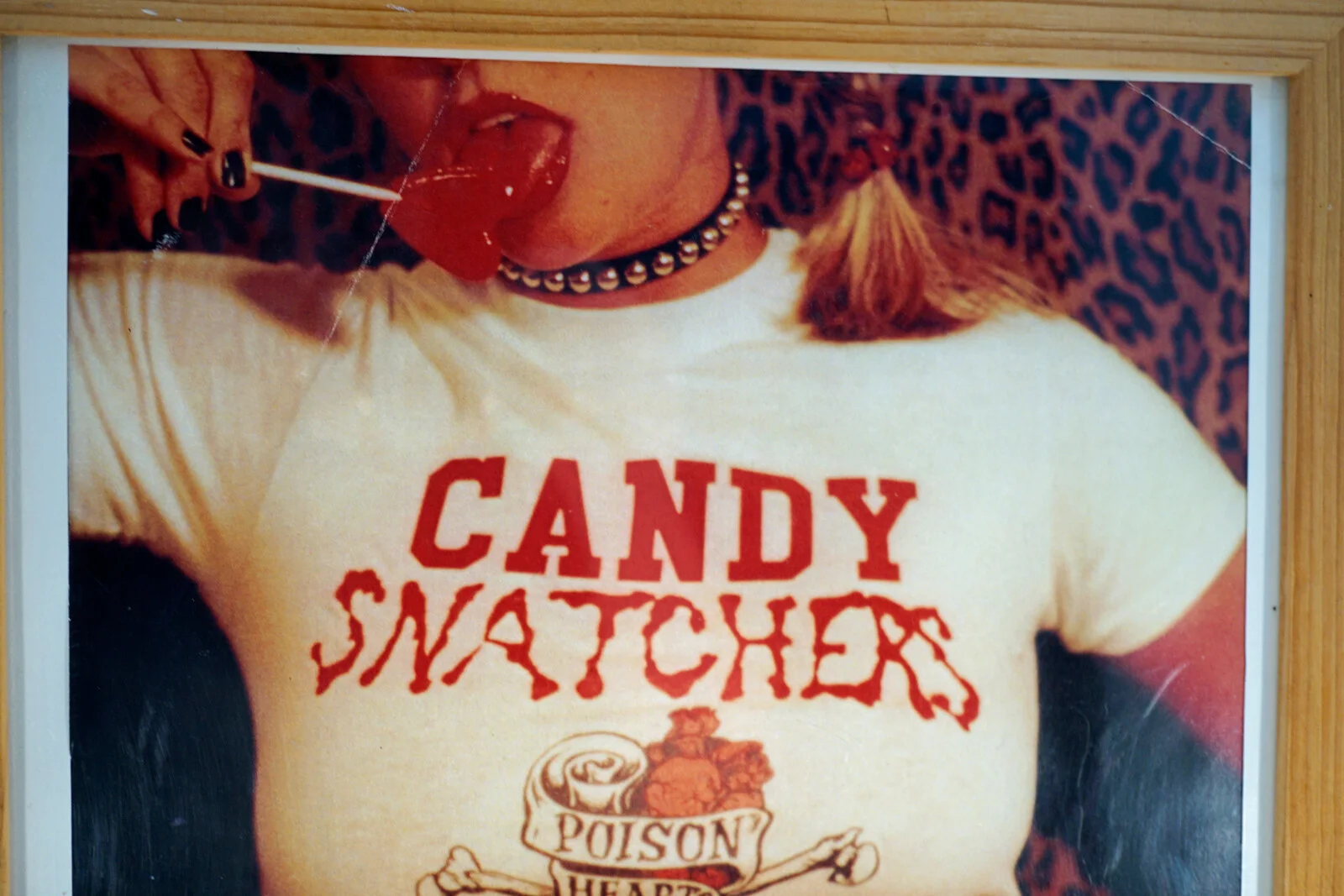 Photo Print Signed by Amy Candy Snatchers Poison Hearts Framed, изображение 2