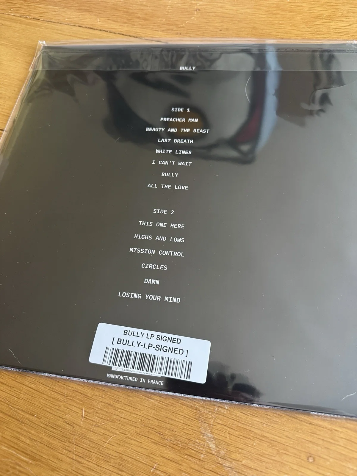 KANYE WEST YE BULLY SIGNED INSERT + VINYL LP In HAND !, image 4