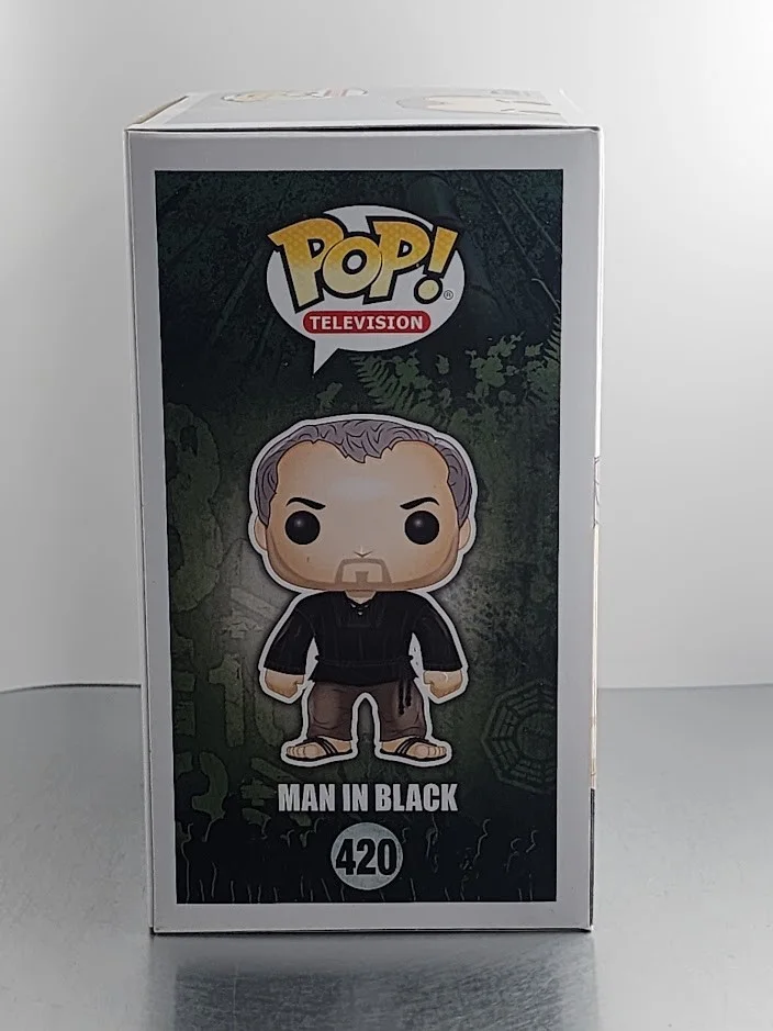 Titus Welliver — Titus Welliver Signed Autographed Funko Pop #420 Man in Black LOST, image 4