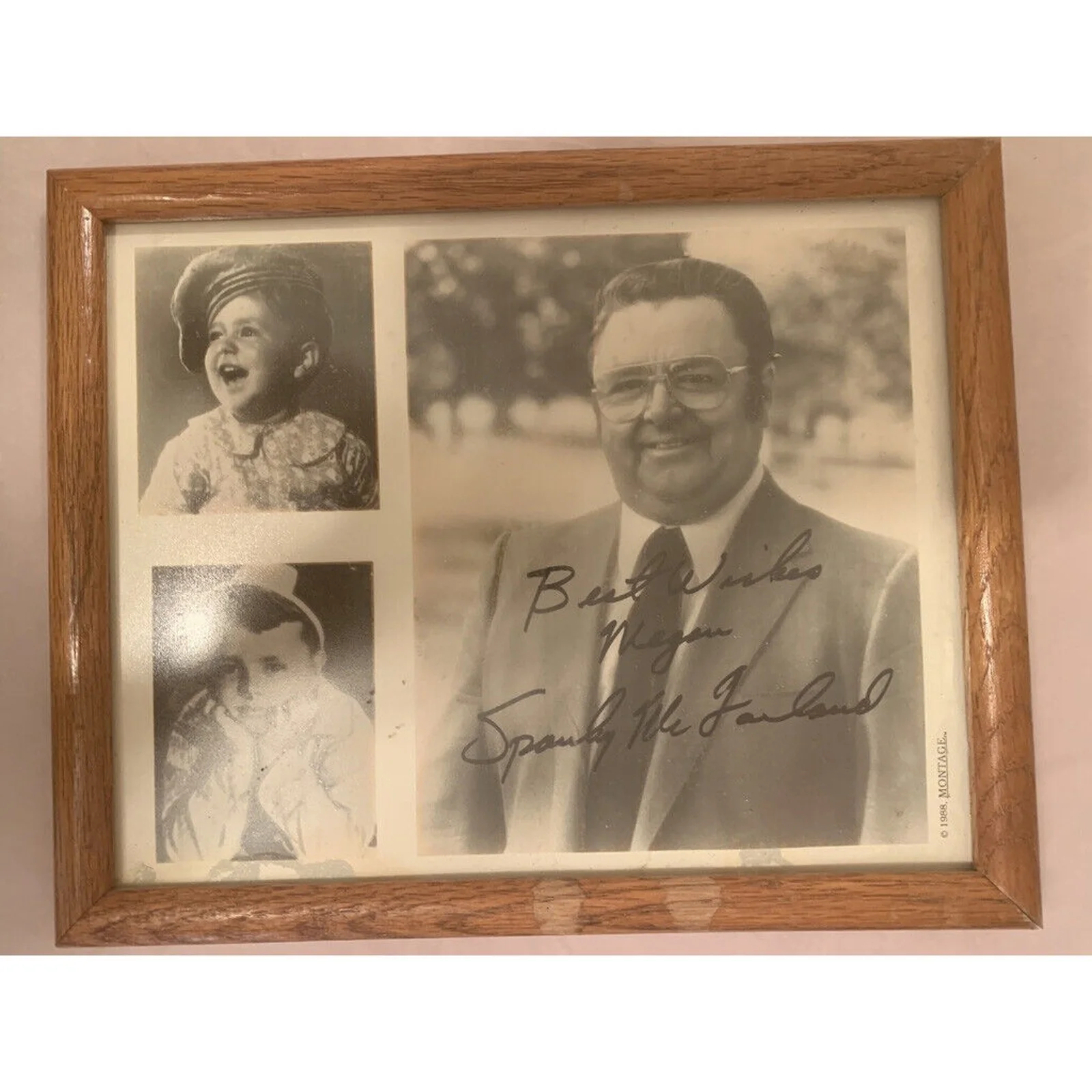 George McFarland — Little Rascals Signed photo - Spanky - George McFarland Our Gang, изображение 2