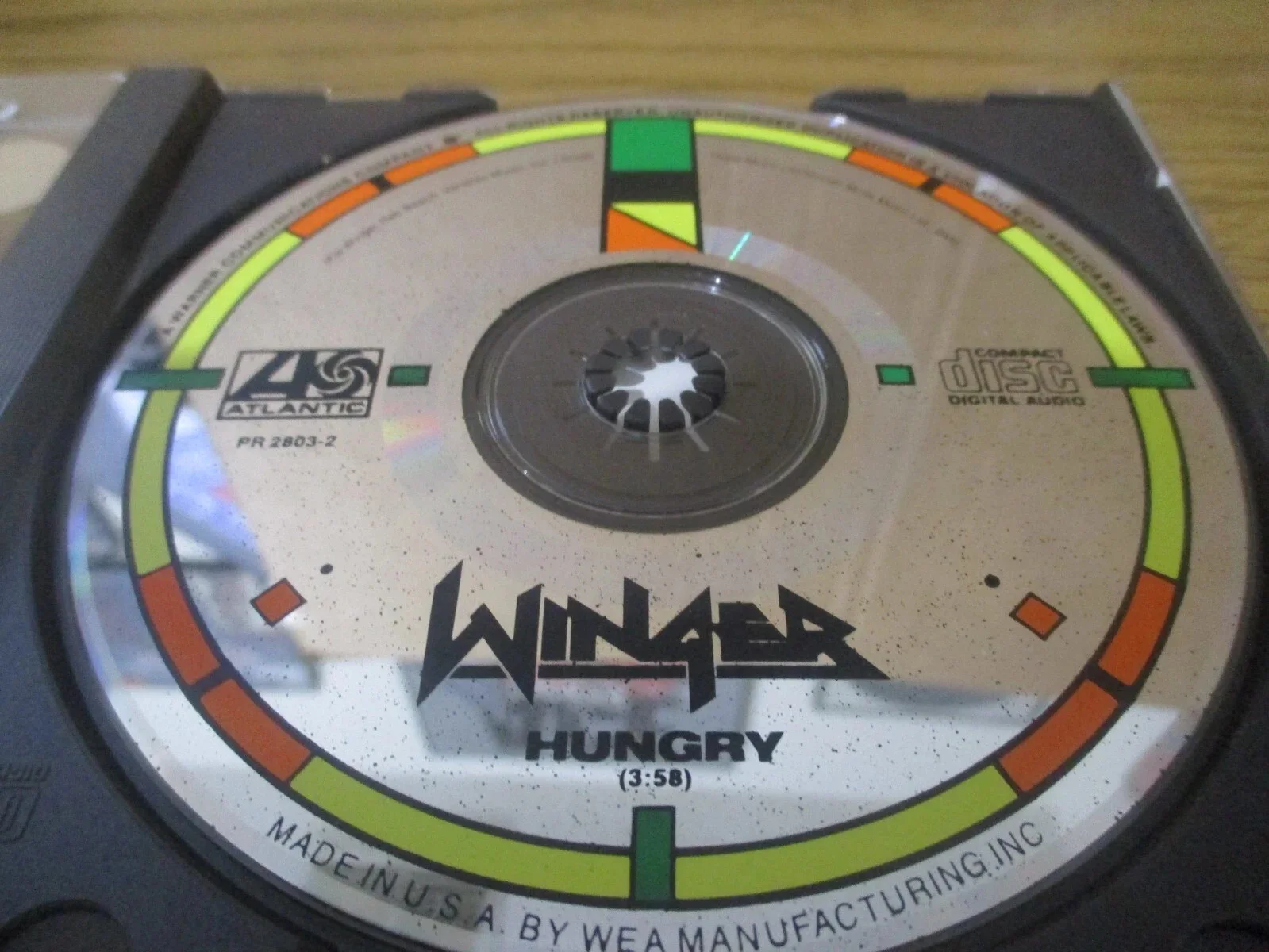 WINGER AUTHENTIC AUTOGRAPHED/SIGNED PROMO CD SINGLE--KIP WINGER + 3, image 3