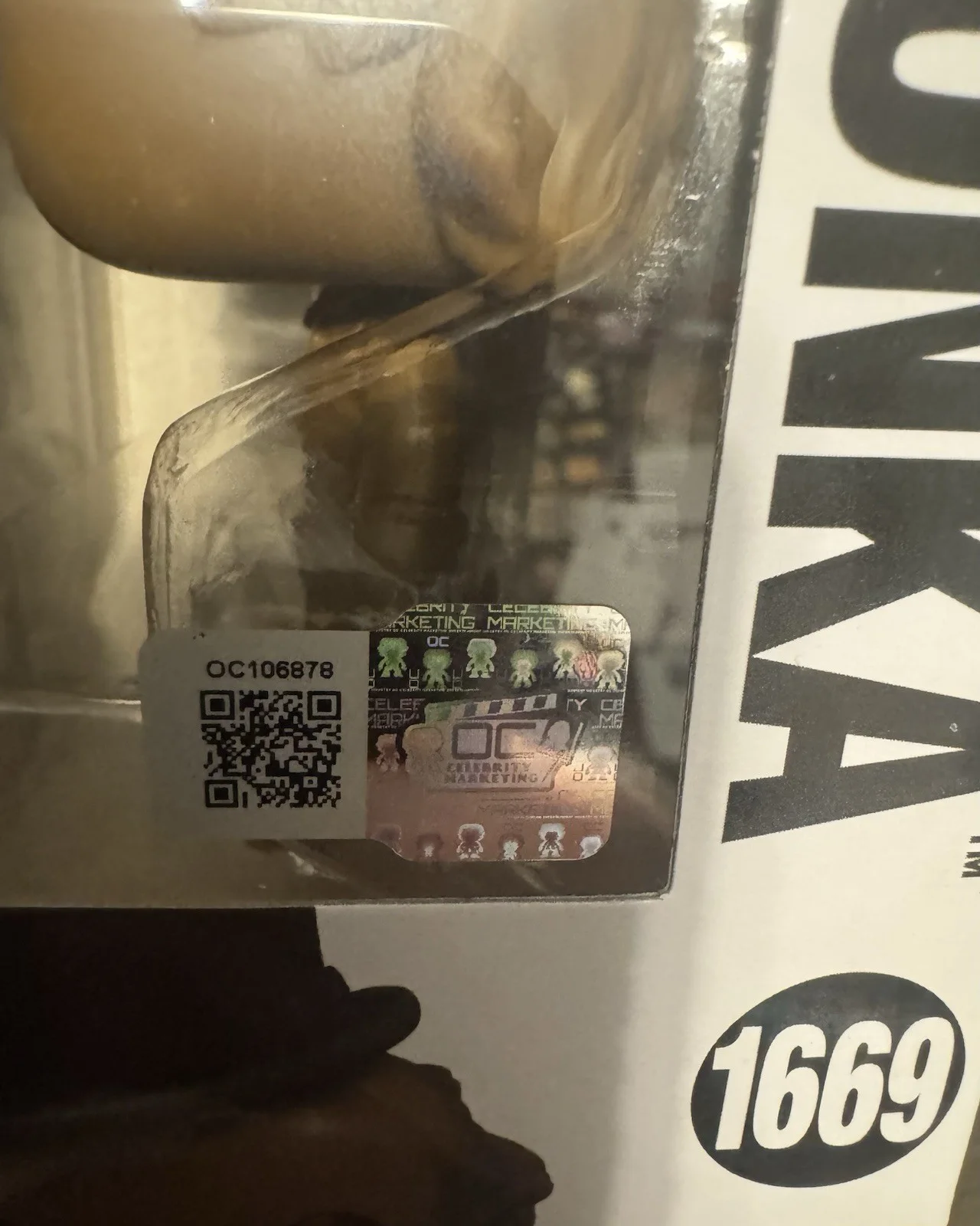 Paris Themmen — Signed Paris Themmen Mike Teevee Funko Pop Willy Wonka OCCM Authentication, image 4