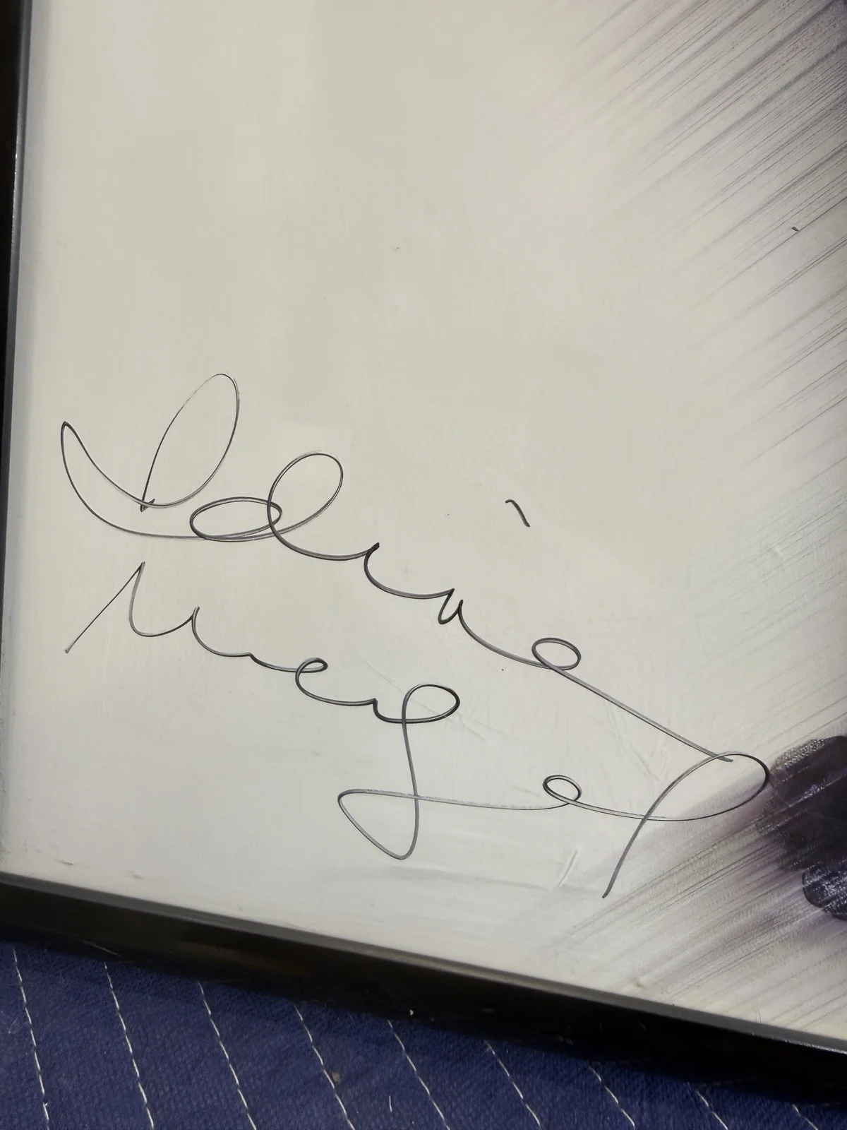 Idina Menzel Signed Live Framed Tour Poster Autograph Wicked Frozen Broadway, image 4
