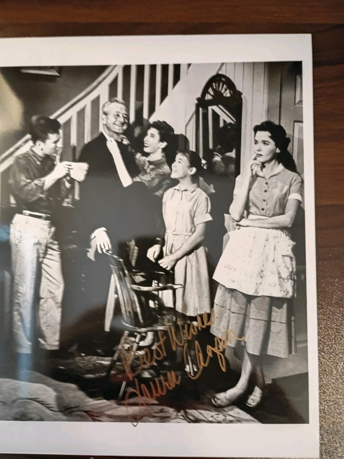 Lauren Chapin — LAUREN CHAPIN Signed Autographed 8x10 Photo..Kathy on FATHER KNOWS BEST