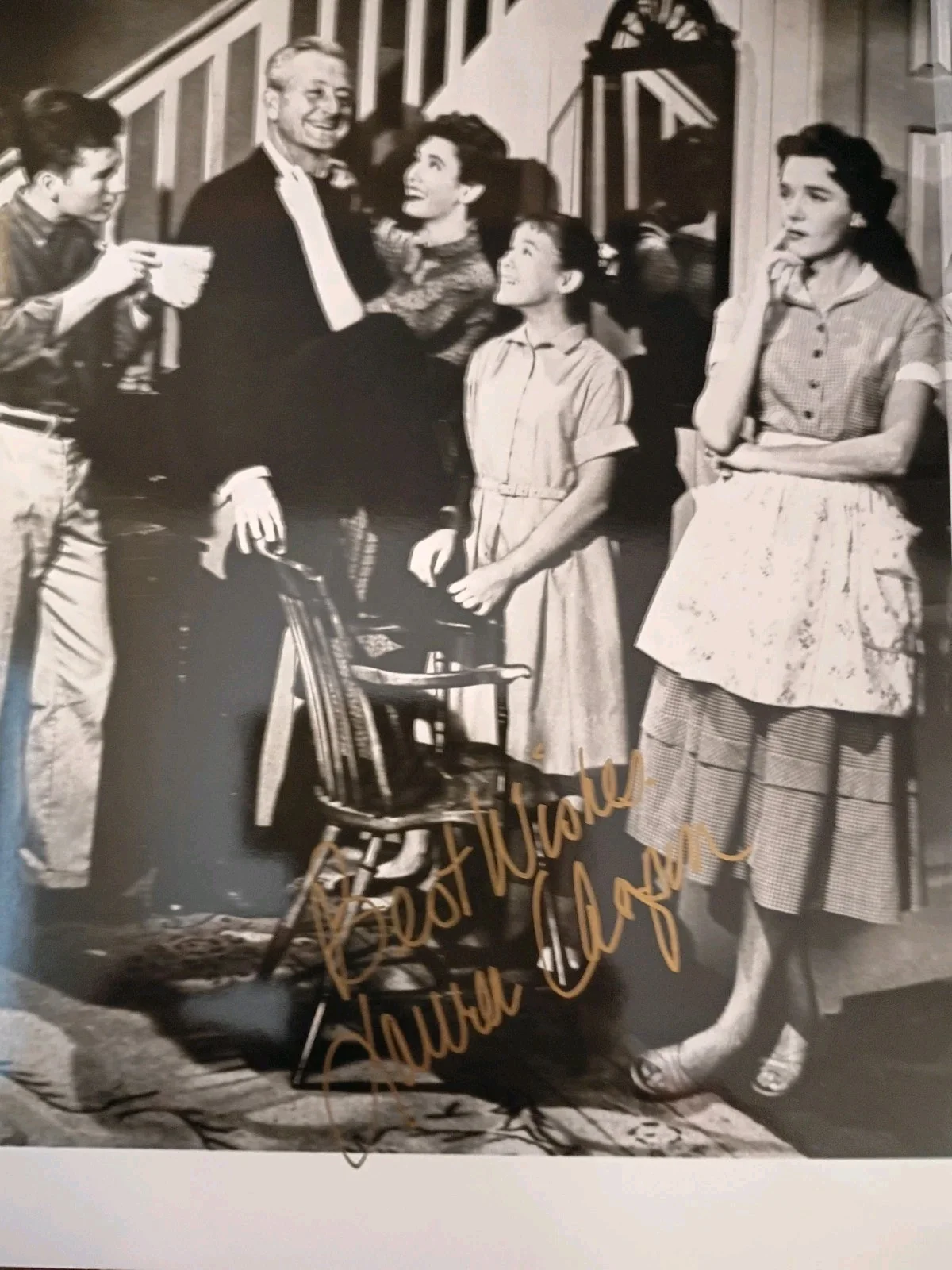 Lauren Chapin — LAUREN CHAPIN Signed Autographed 8x10 Photo..Kathy on FATHER KNOWS BEST, image 3