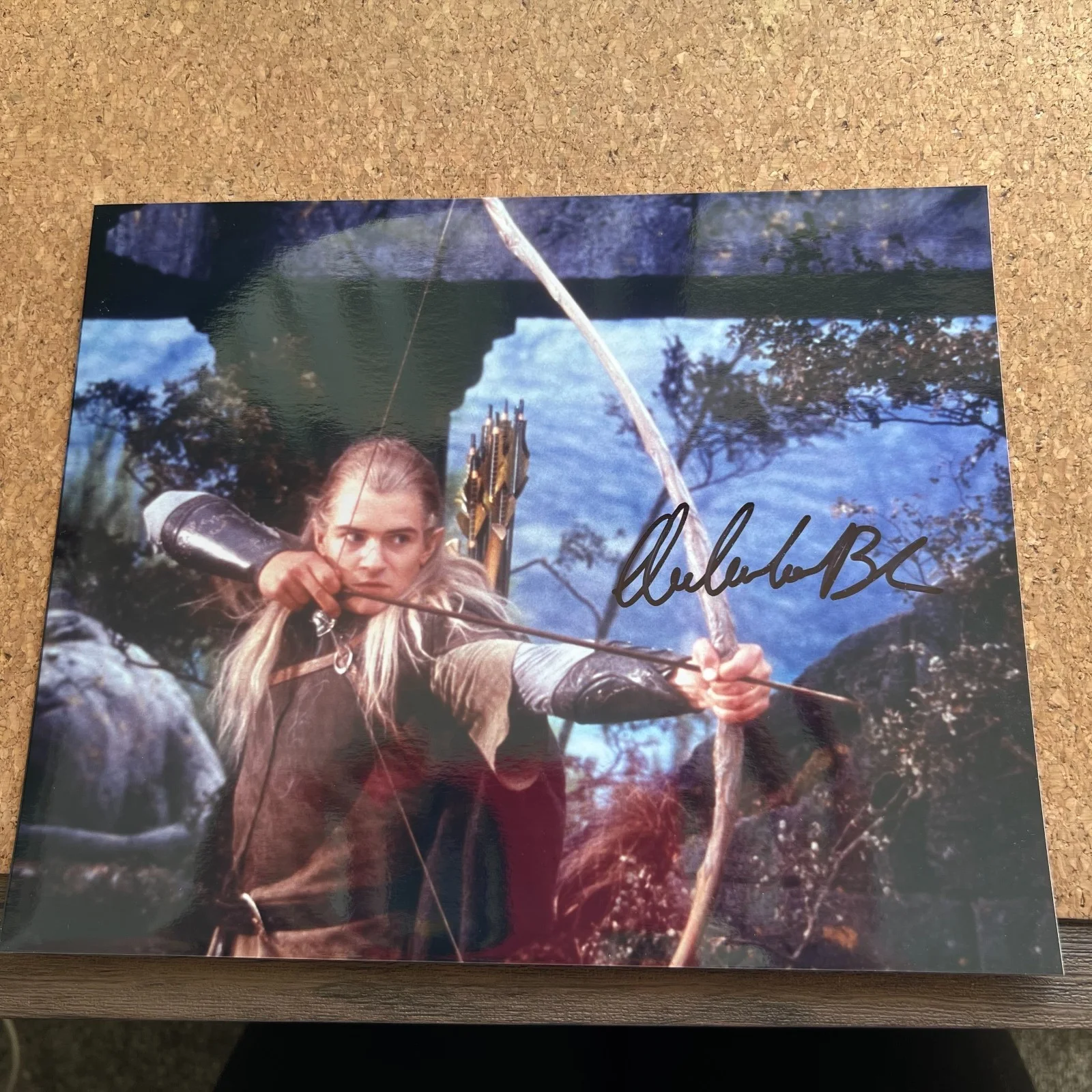 Orlando Bloom — Orlando Bloom Legolas Autographed 8x10 Photograph with COA, image 2
