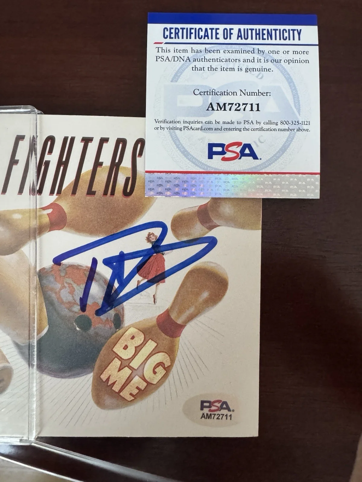 Dave Grohl Signed Foo Fighters “Big Me” CD Single PSA/DNA Certified Autograph, image 4