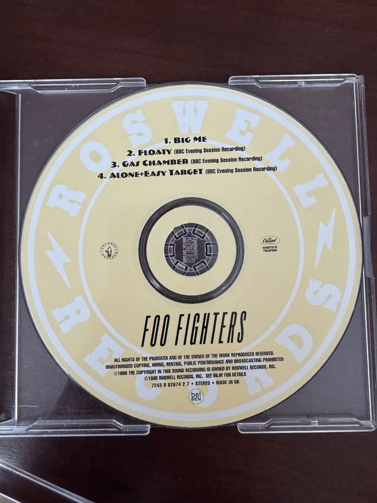 Dave Grohl Signed Foo Fighters “Big Me” CD Single PSA/DNA Certified Autograph, image 5