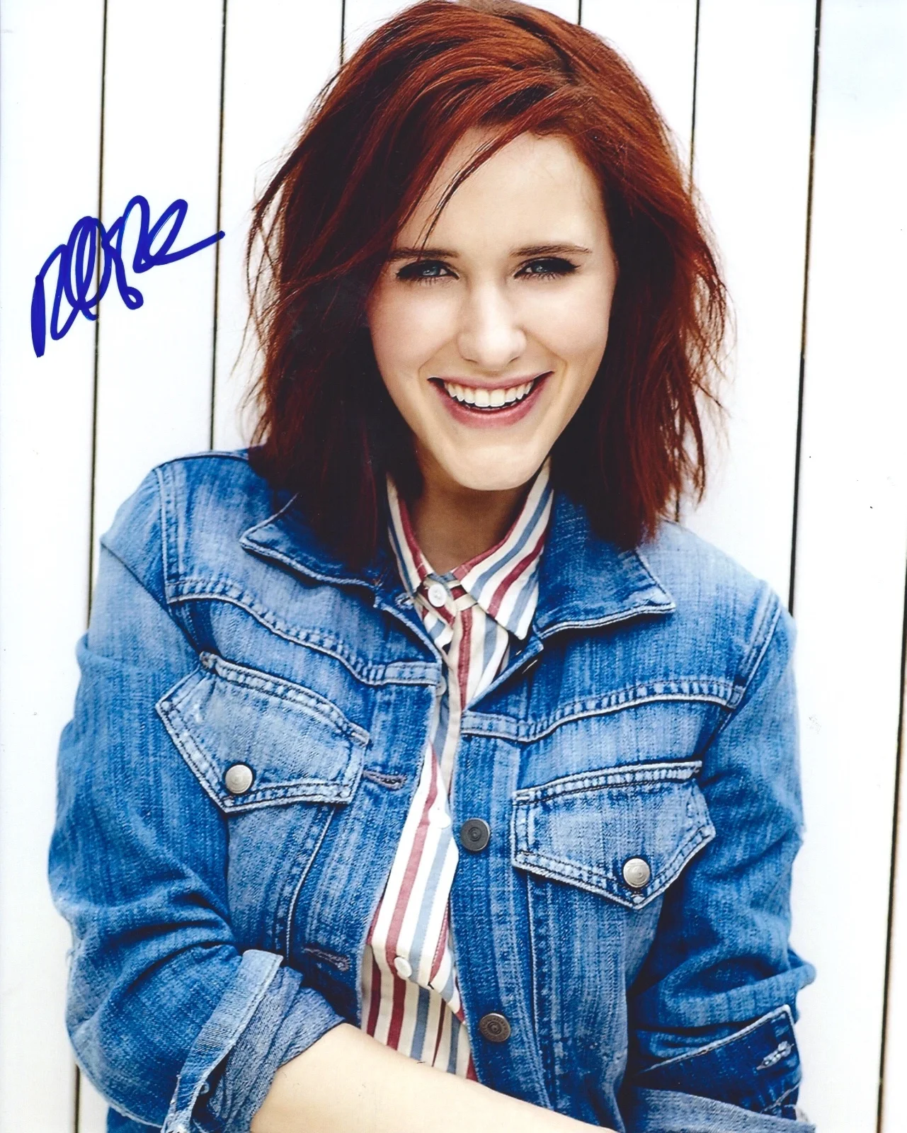 Rachel Brosnahan — Rachel Brosnahan signed 8x10 photo. In Person Photo Proof . Superman Lois Lane