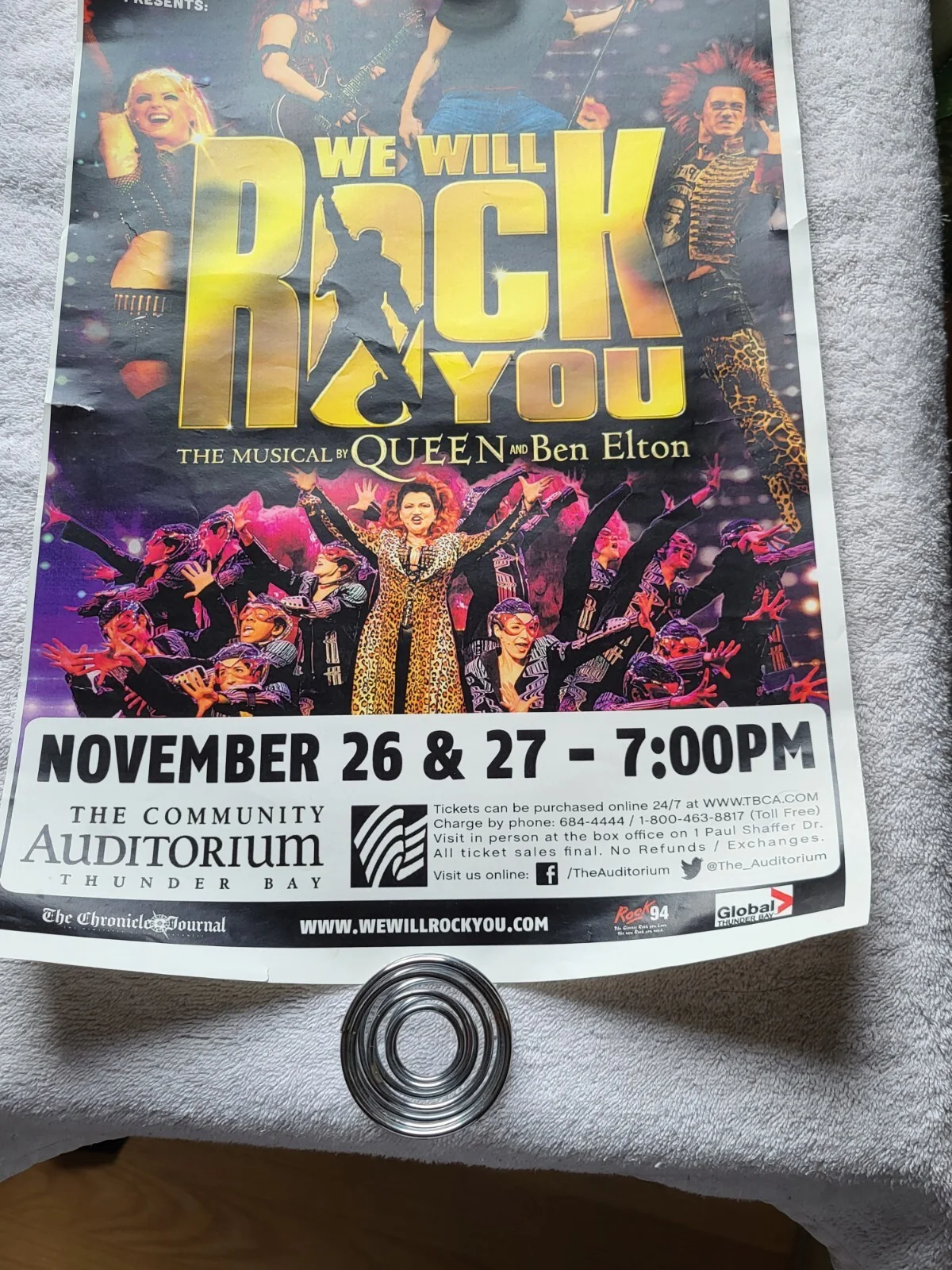 QUEEN WE WILL ROCK YOU MUSICAL Thunder Bay,Ont, Canada 2020-01-27+28TH SEE PICS, изображение 2