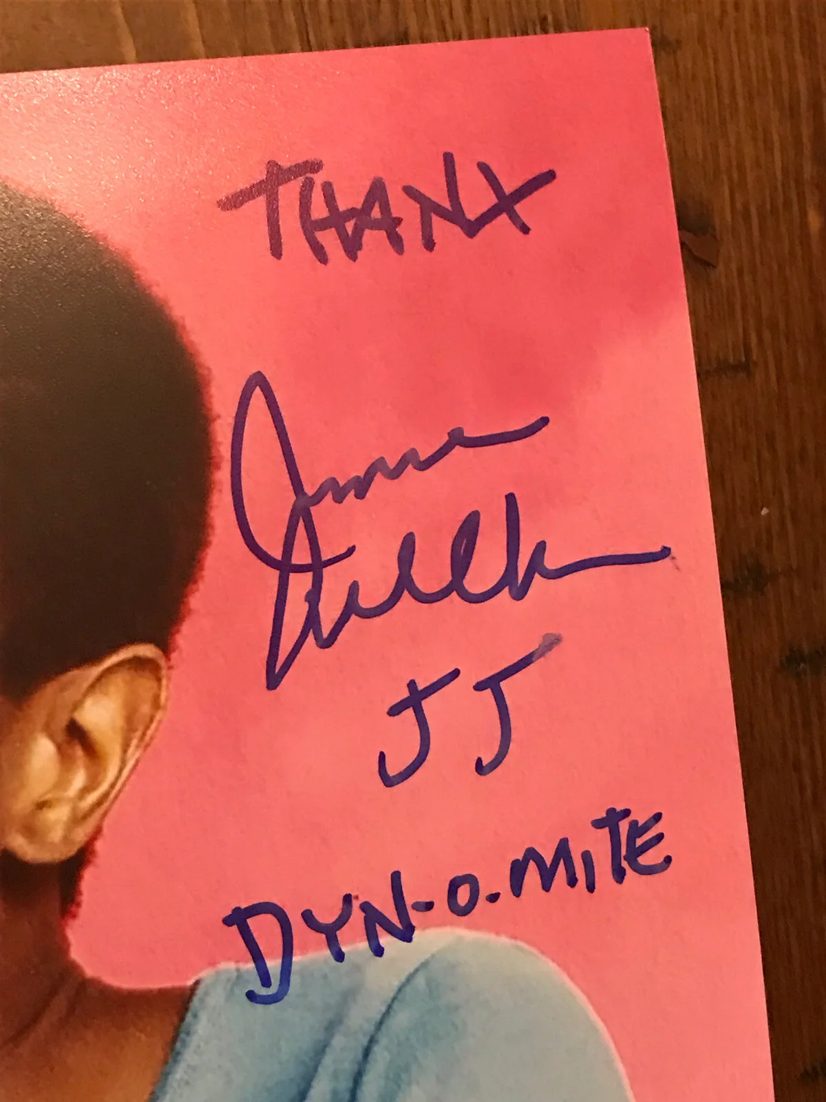 Jimmie Walker — Jimmie Walker J.J. Signed Autographed 8x10 Photo Good Times "Dy-no-mite", изображение 2