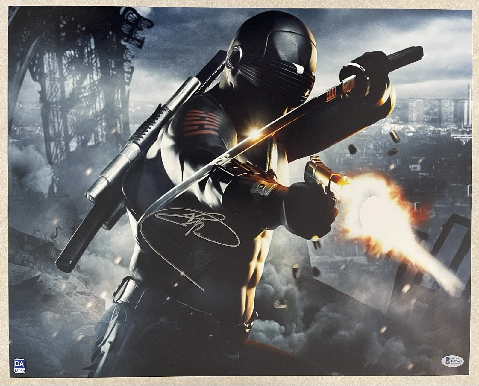 Ray Park — Ray Park Signed 16x20 Photo Autographed BAS COA GI Joe Snake Eyes G.I Beckett, image 3