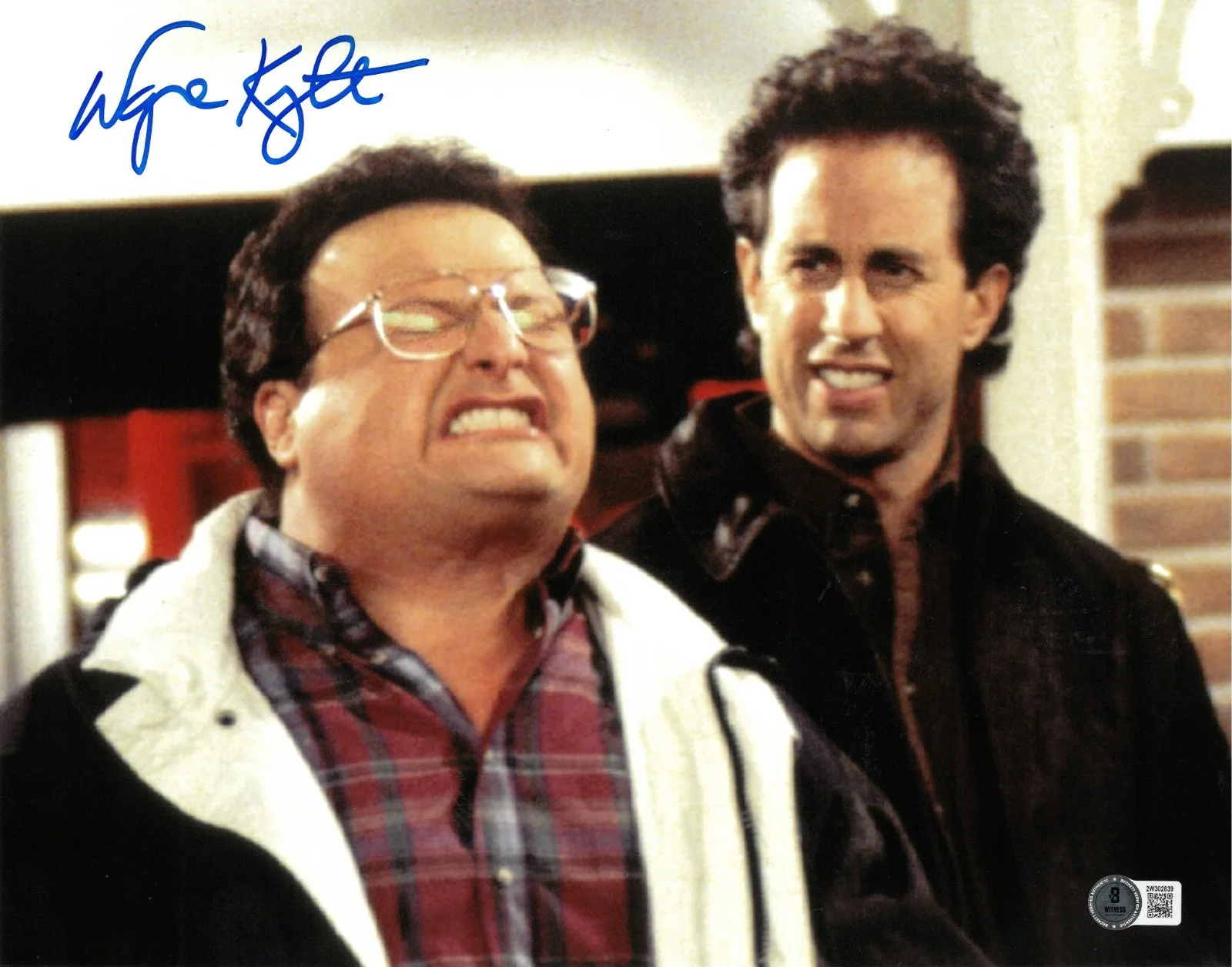 Wayne Knight — Wayne Knight Seinfeld BAS Signed 11x14 Photo Autographed Newman Witnessed 39
