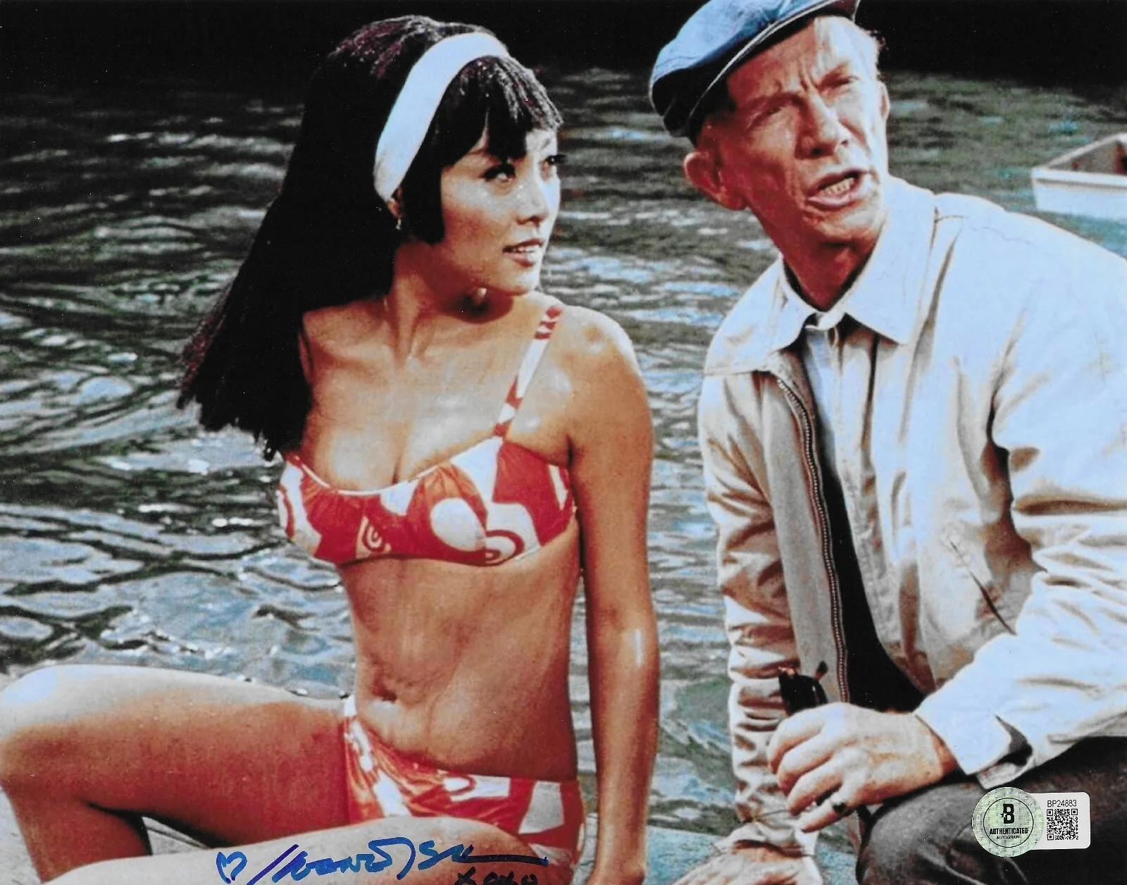 Irene Tsu — Irene Tsu Signed 8x10 Photo Autographed BAS Caprice Green Berets 83